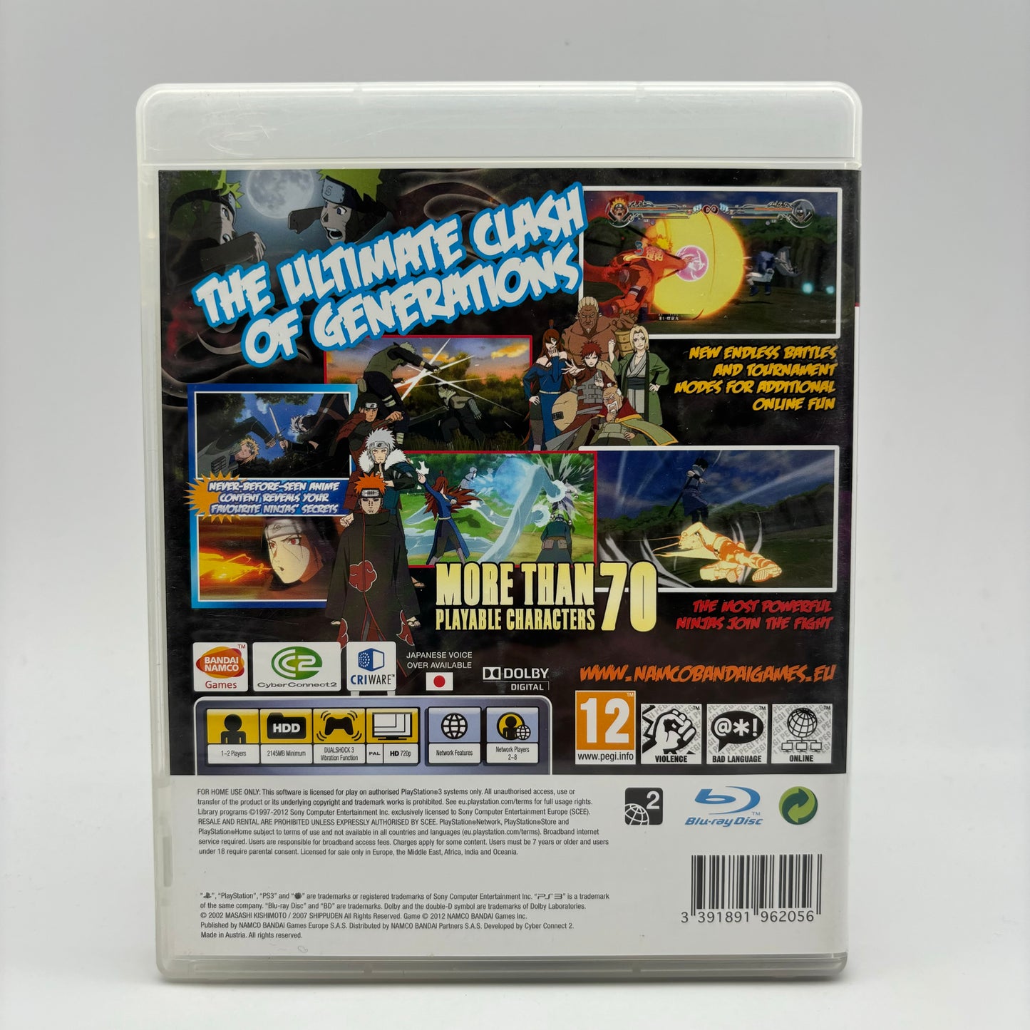 Naruto Ultimate Ninja Storm Generations Ps3 Pal Eur (USATO)