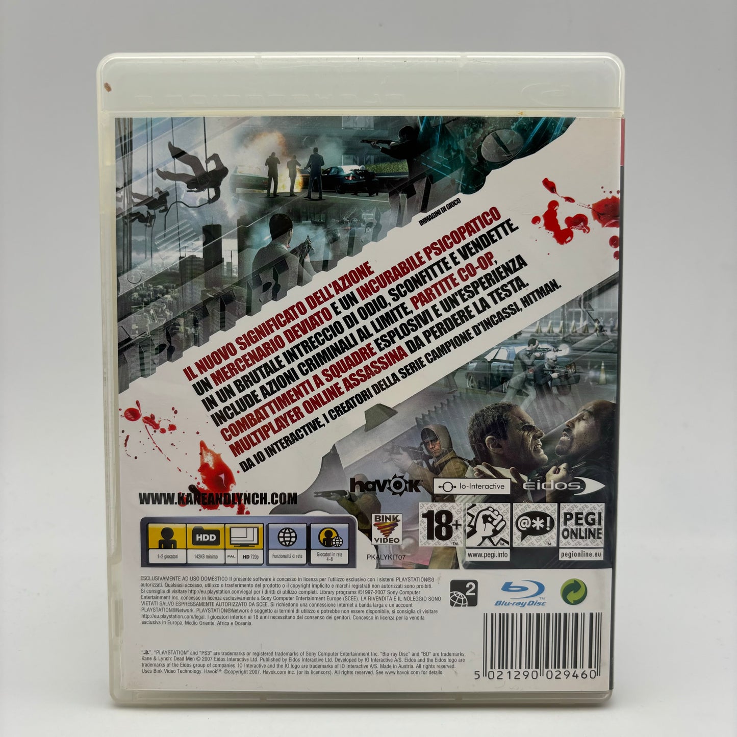 Kane & Lynch Dead Men Ps3 Pal Ita (USATO)