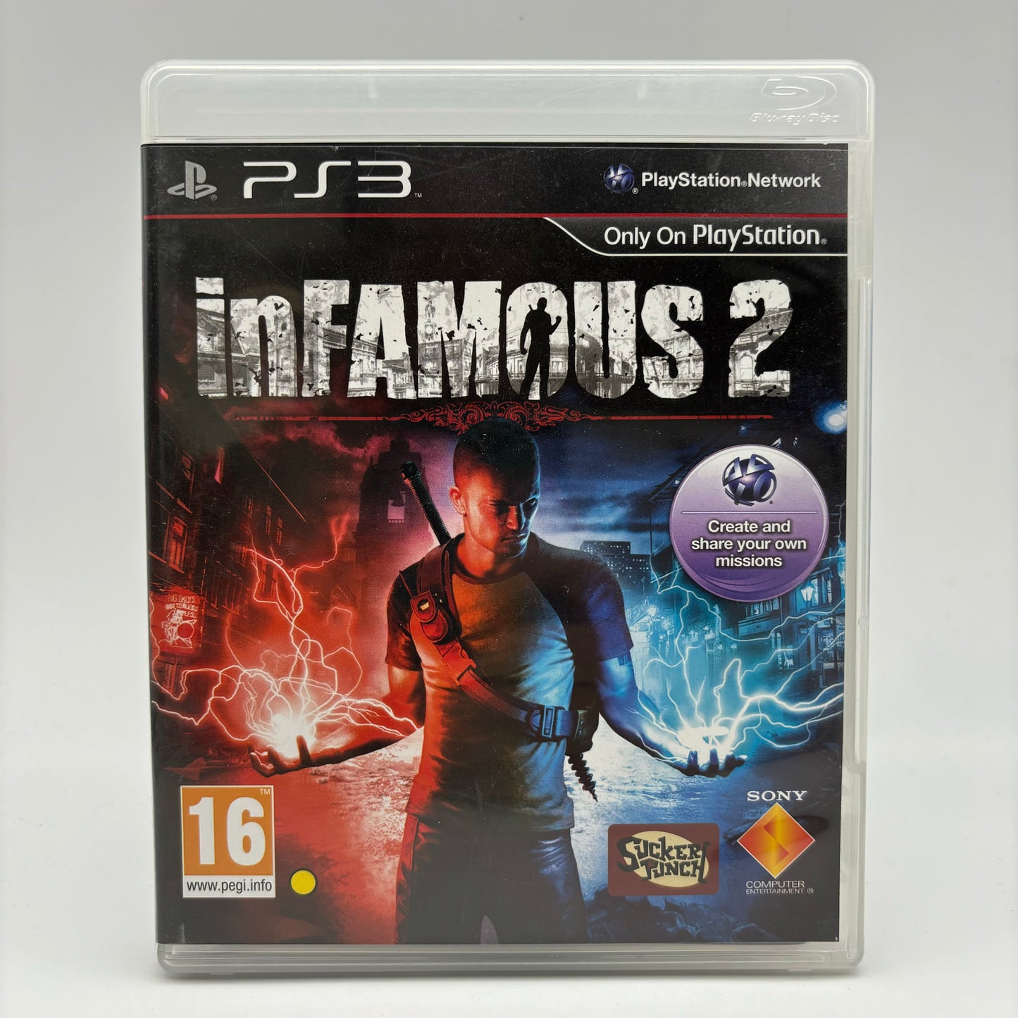 inFamous 2 Ps3 Playstation 3 Pal Eur (USATO)