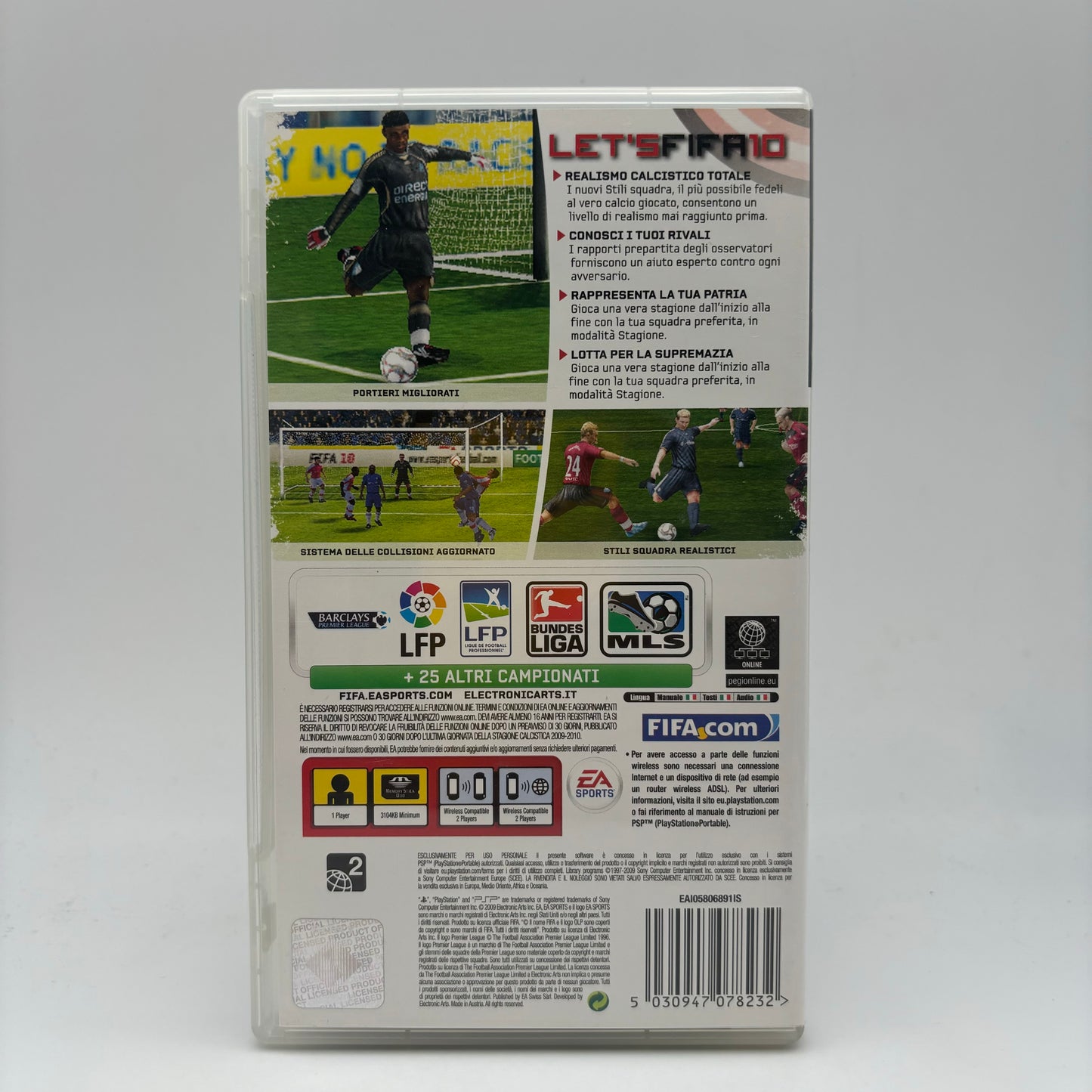 Fifa 10 Sony PSP PAL ITA (USATO)