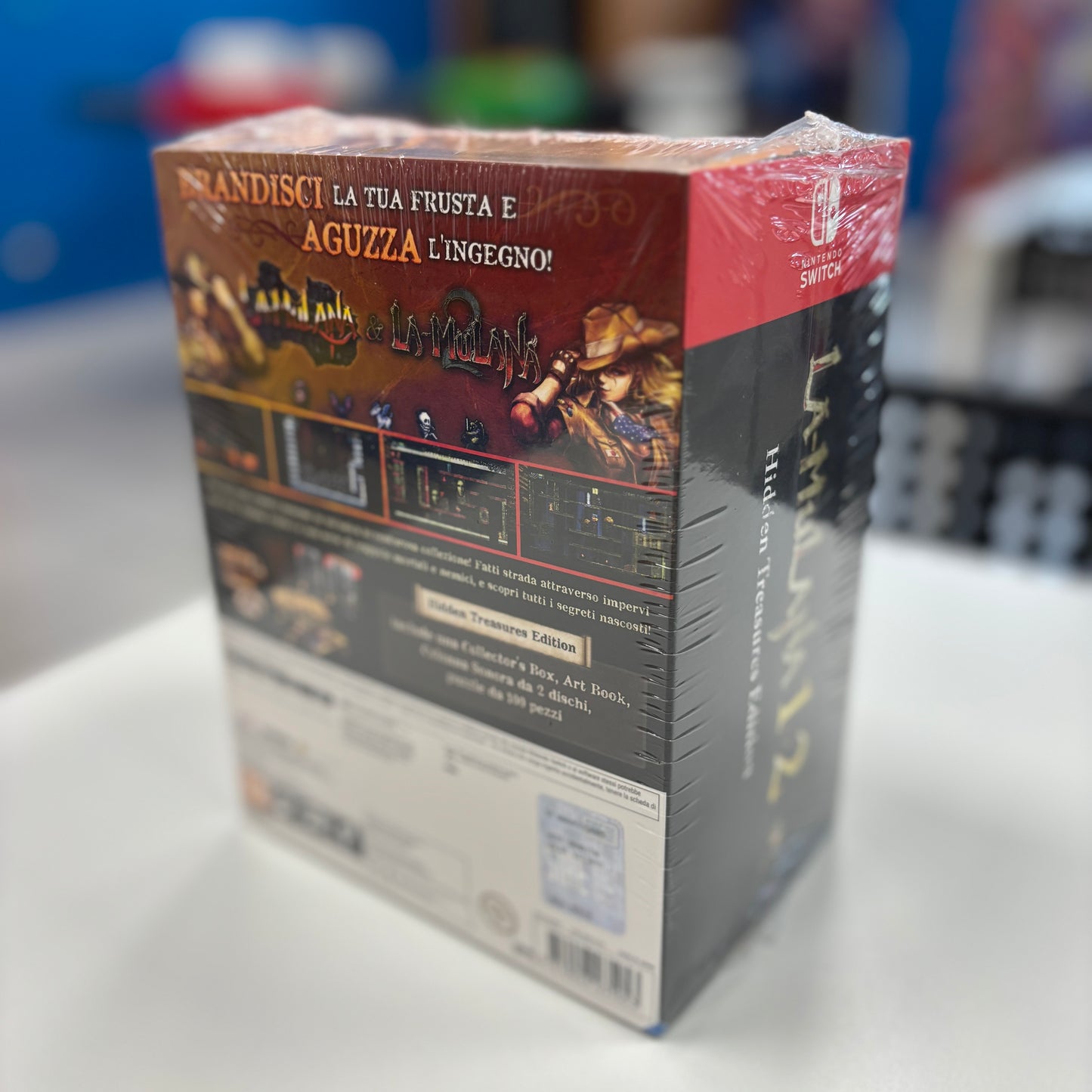 La Mulana Hidden Treasures Limited Collector Edition Nintendo Switch PAL (NUOVO)
