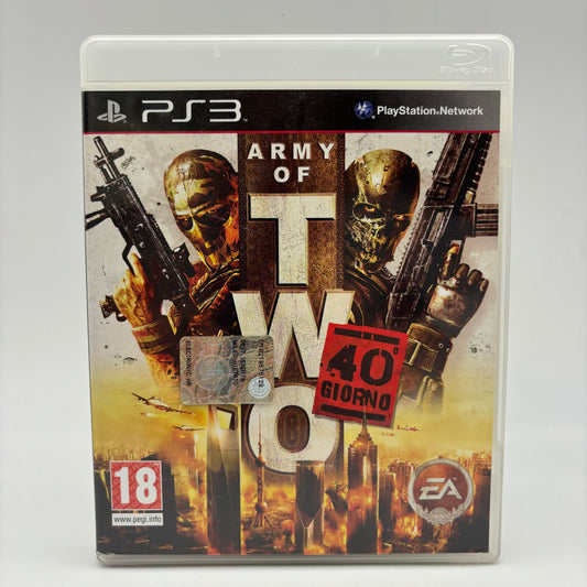 Army of Two 40º Giorno Ps3 Pal Ita (USATO)