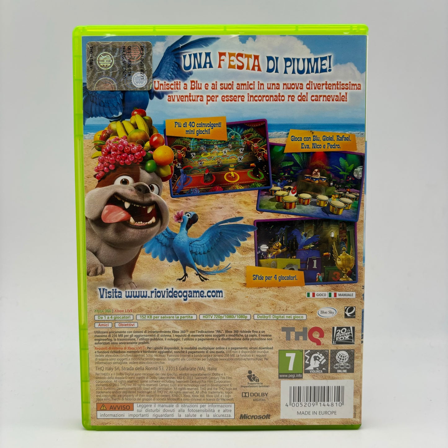 Rio Xbox 360 Pal Ita (USATO)