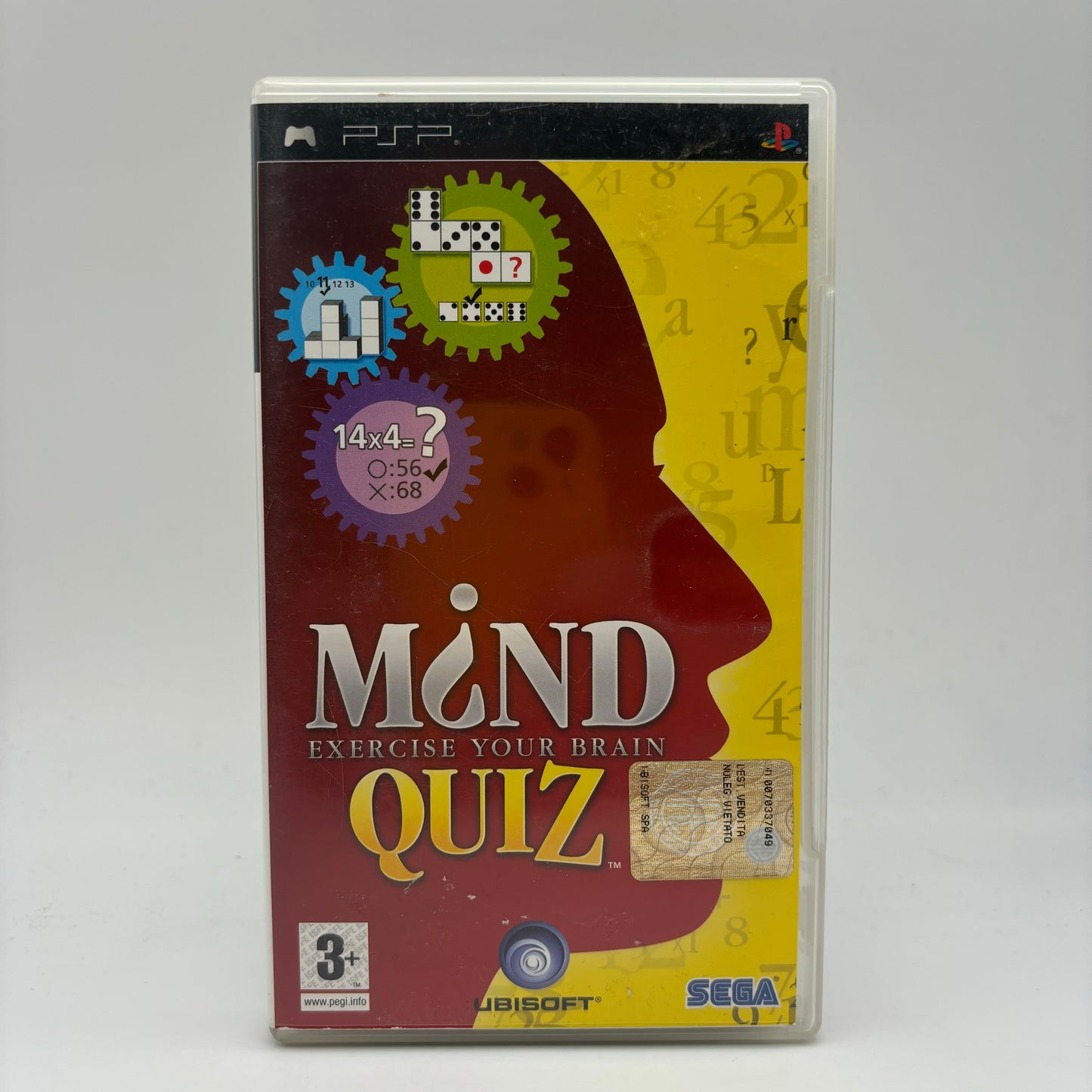 Mind Quiz exercise your brain PSP PAL ITA (USATO)
