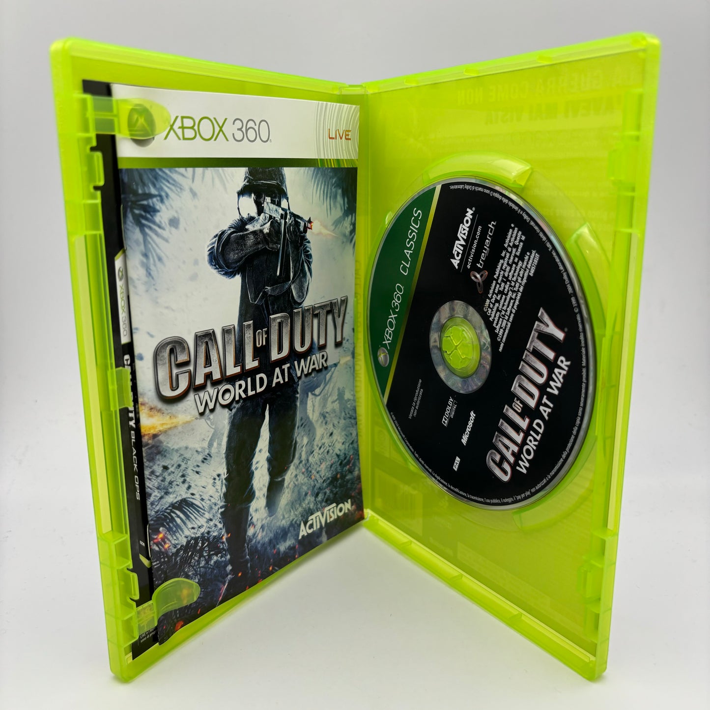 Call of Duty World at War Classics Xbox 360 Pal Ita (USATO)
