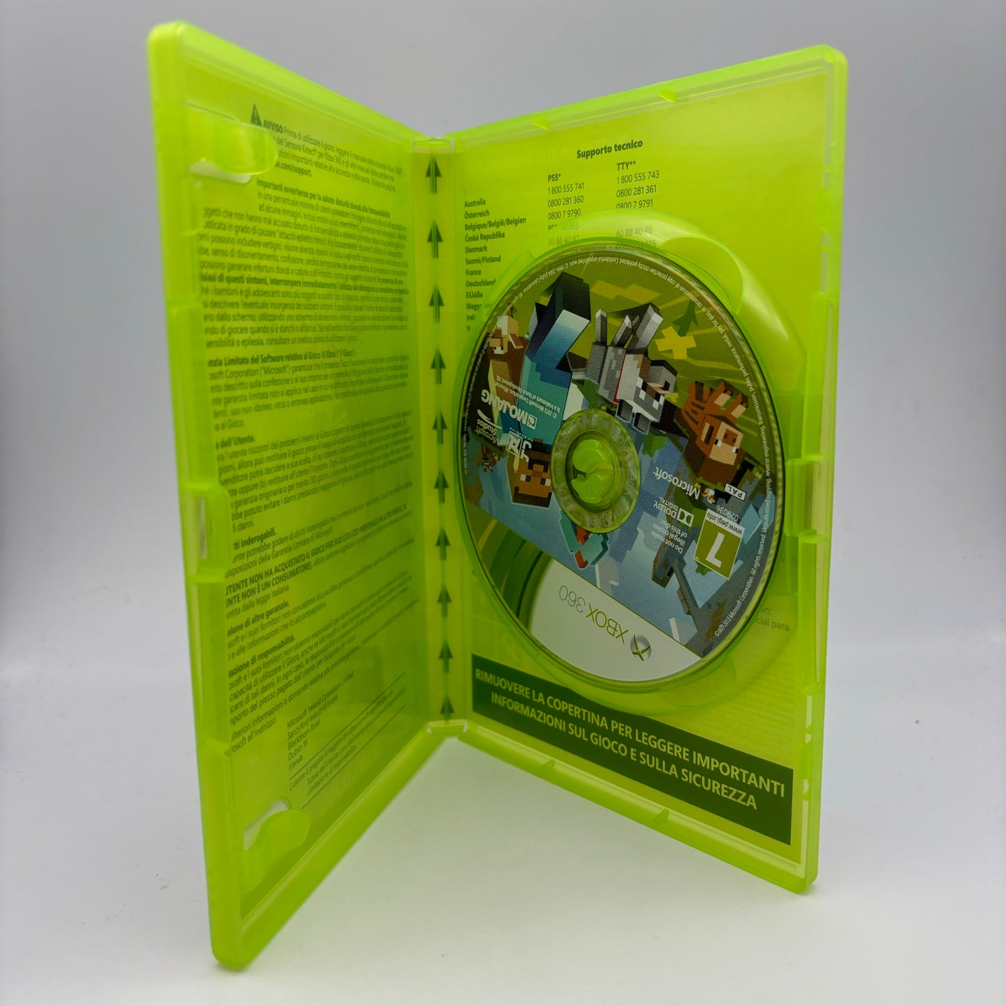 Minecraft Xbox 360 Edition Pal Ita (USATO)