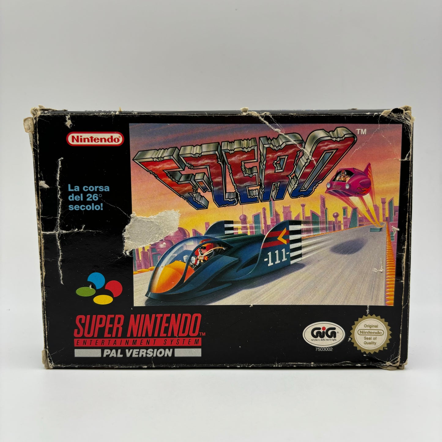 F-Zero SNES Super Nintendo PAL ITA (Usato)