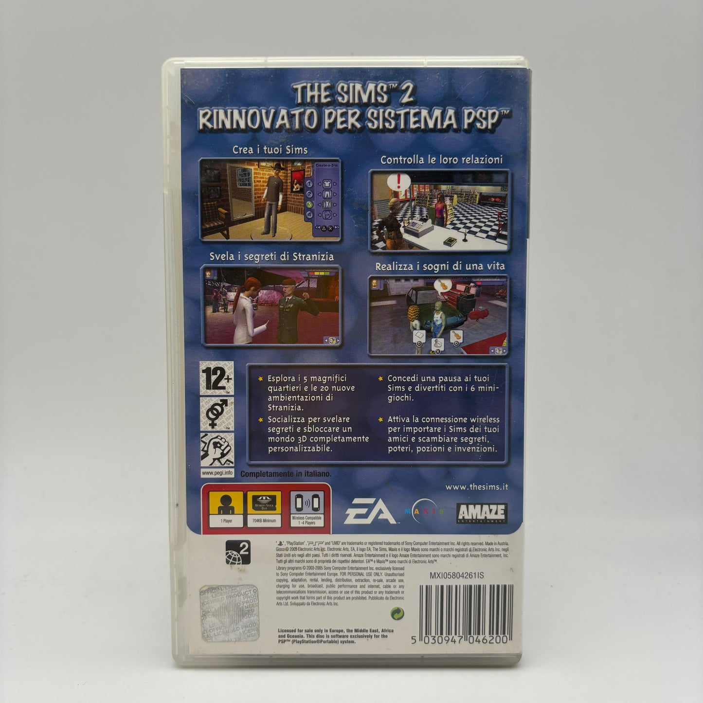 The Sims 2 Sony PSP PAL ITA (USATO)