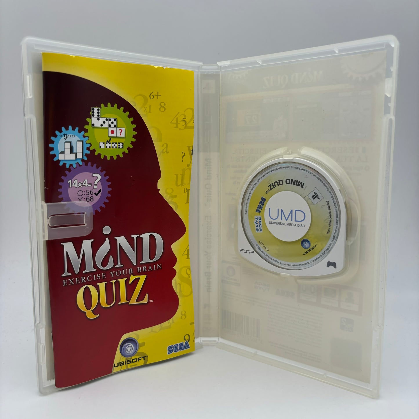 Mind Quiz exercise your brain PSP PAL ITA (USATO)