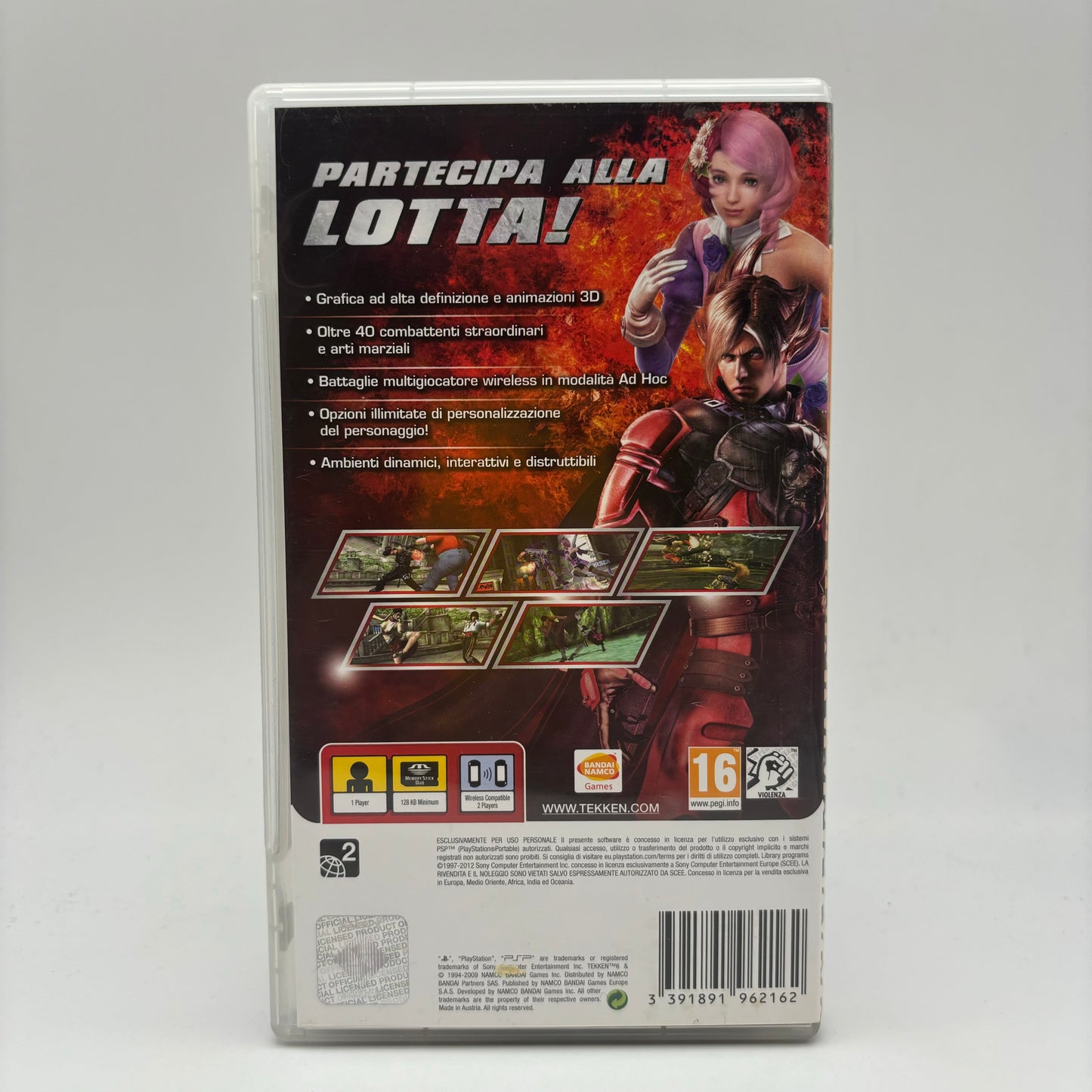Tekken 6 Sony PSP PAL ITA (USATO)