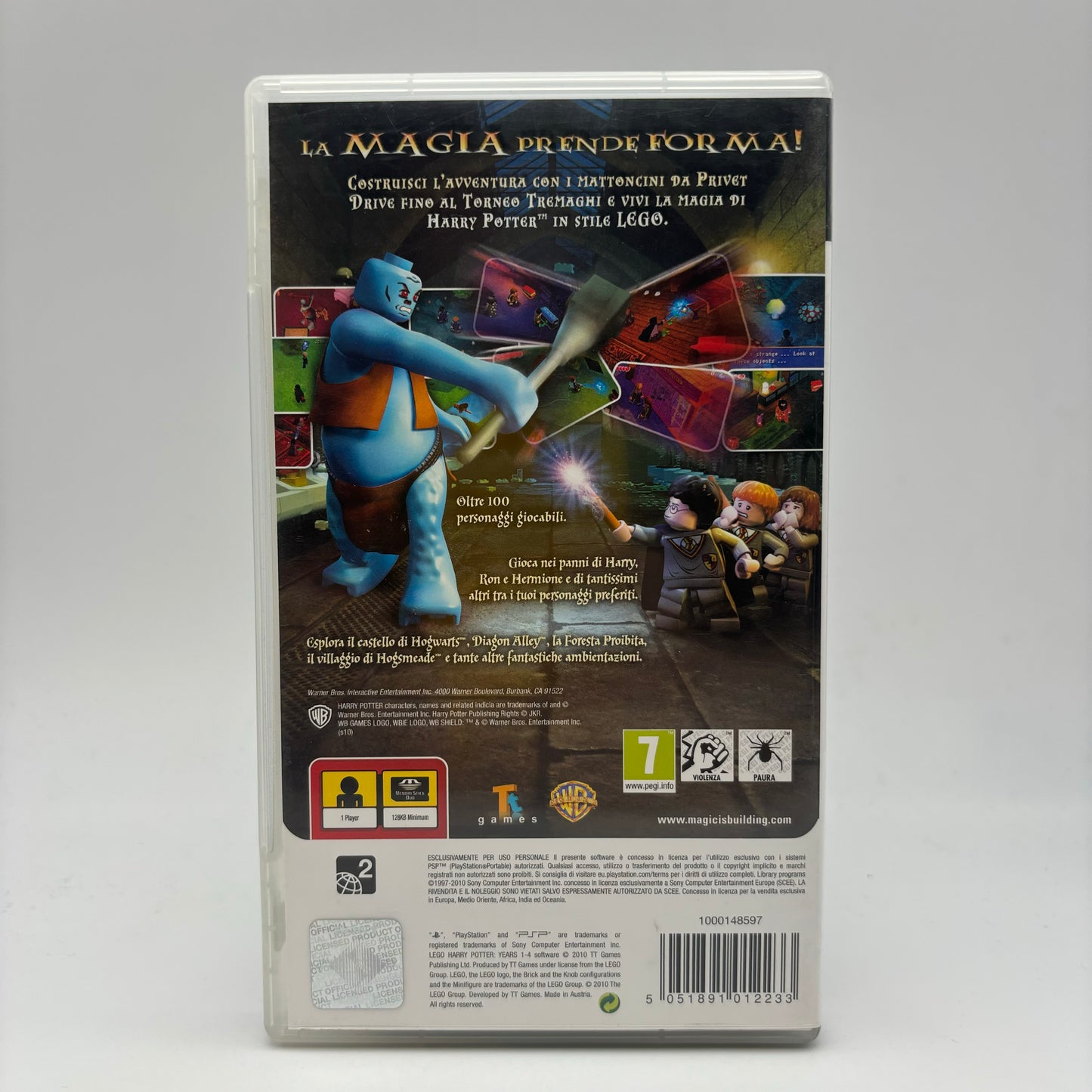 Lego Harry Potter Anni 1-4 PSP PAL ITA (USATO)