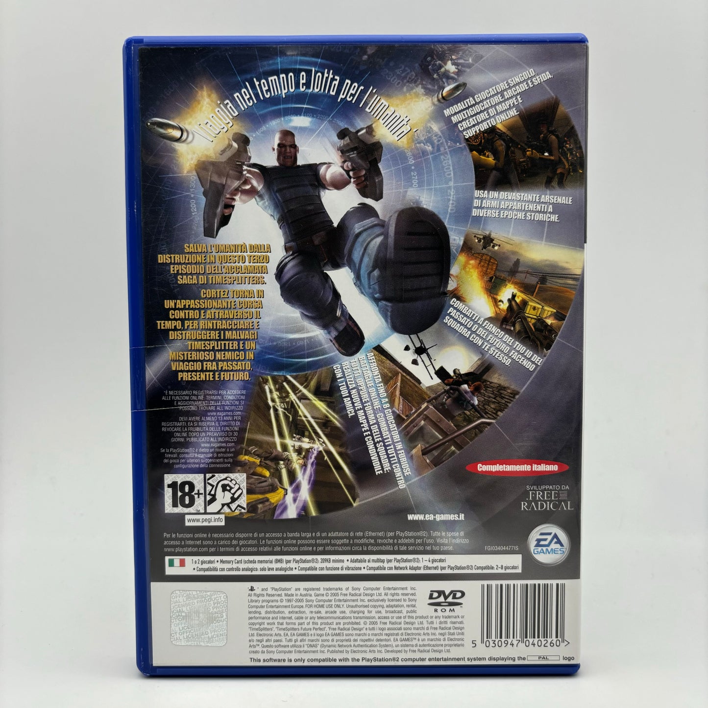 Timesplitters PAL ITA PS2 (USATO)