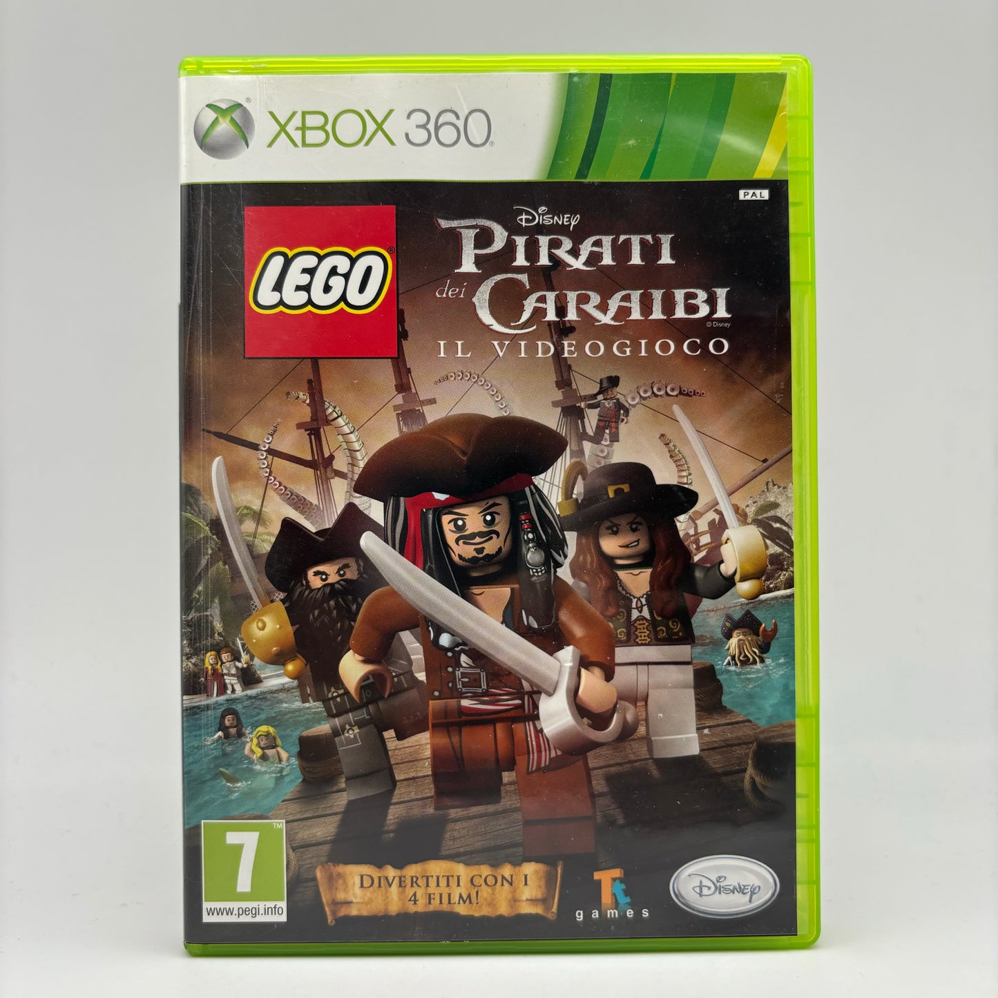 Lego Pirati dei Caraibi il Videogioco Xbox 360 Pal Ita (USATO)