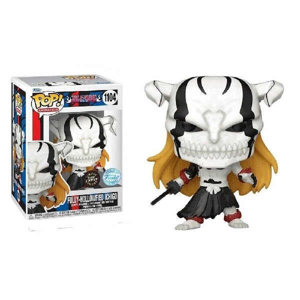 Confezione originale Funko con loghi Bleach Fully Hollowfied Ichigo colori giallo bianco nero
