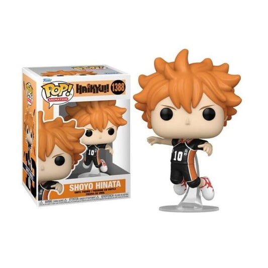 Confezione originale Funko con loghi Haikyu!! Shoyo Hinata colori nero arancio bianco