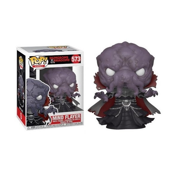 Confezione originale Funko con loghi Doungeons & Dragons Mind Flayer colori viola nero rosso