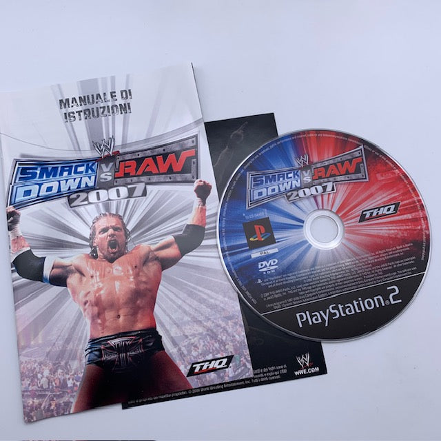 Smackdown! VS Raw 2007 PS2 Playstation 2 PAL ITA (USATO)