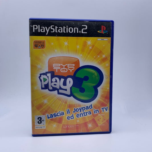 Eyetoy Play 3 PS2 Playstation 2 PAL ITA (USATO)