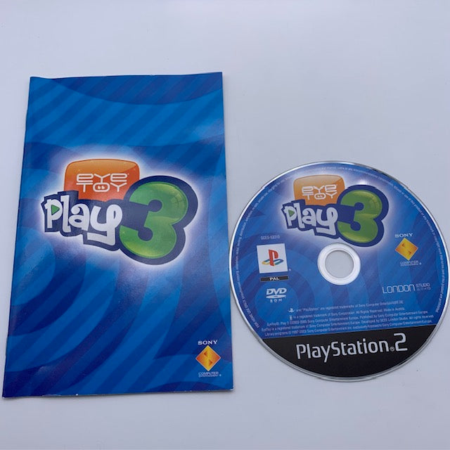 Eyetoy Play 3 PS2 Playstation 2 PAL ITA (USATO)