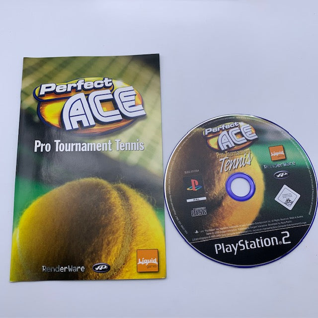Perfect Ace Pro Tournament Tennis PS2 Playstation 2 PAL ITA (USATO)