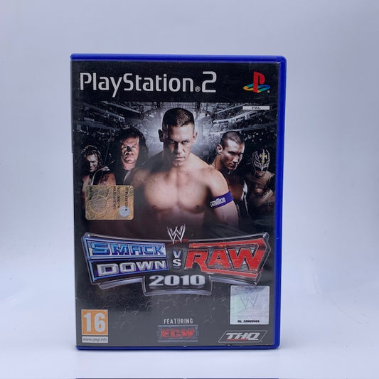 Smackdown Vs Raw 2010 PS2 Playstation 2 PAL ITA (USATO)