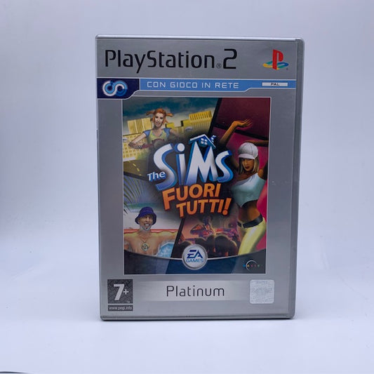 The Sims Fuori Tutto! Platinum PS2 Playstation 2 PAL ITA (USATO)