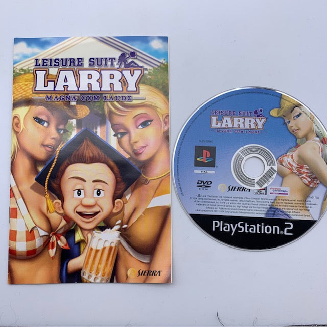 Leisure Suit Larry Magna Cum Laude PS2 Playstation 2 PAL ITA (USATO)