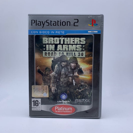 Brothers In Arms Road To Hill 30 Platinum PS2 Playstation 2 PAL ITA (USATO)