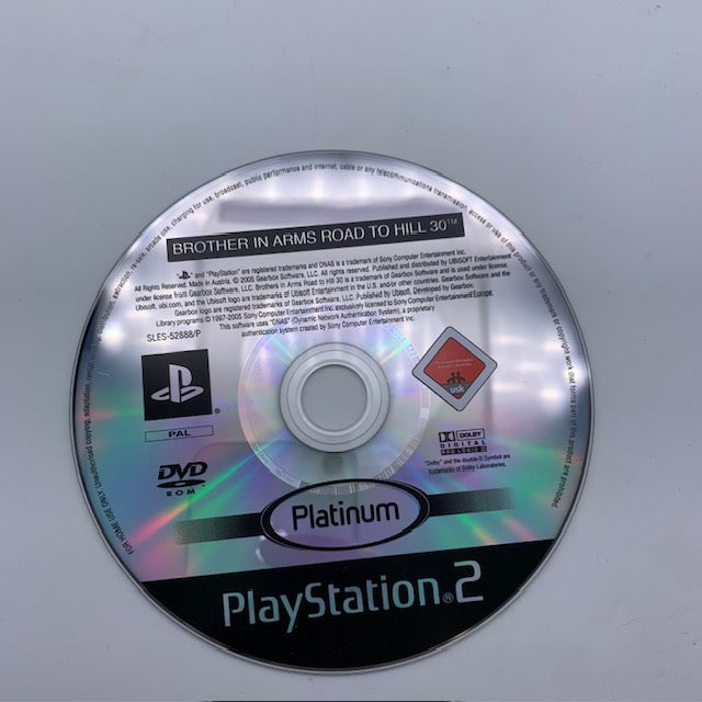 Brothers In Arms Road To Hill 30 Platinum PS2 Playstation 2 PAL ITA (USATO)