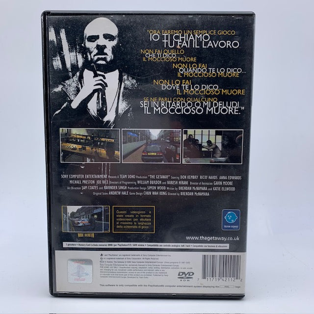 The Getaway PS2 Playstation 2 PAL ITA (USATO)