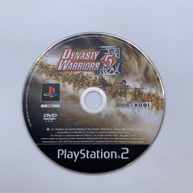 Dynasty Warriors 5 PS2 Playstation 2 PAL ITA (USATO)