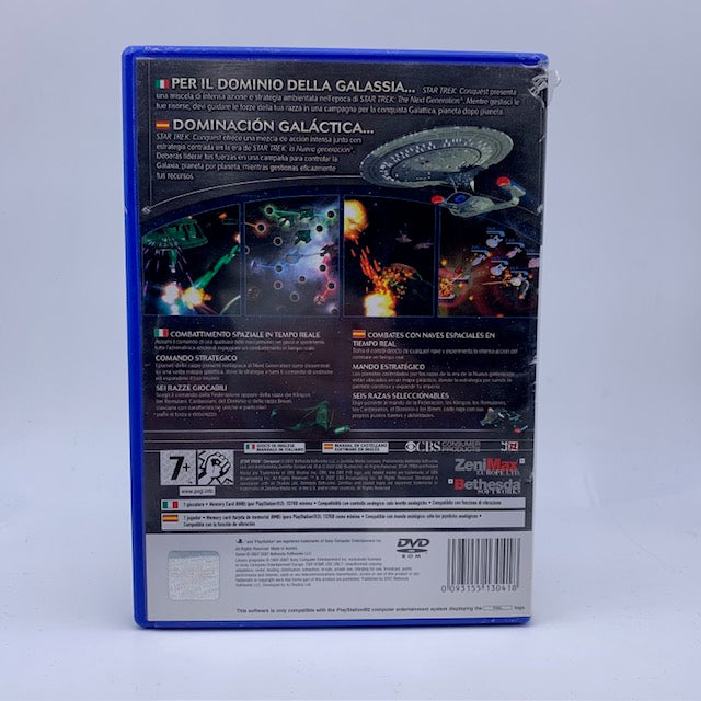 Star Trek Conquest PS2 Playstation 2 PAL ITA/SPA (USATO)