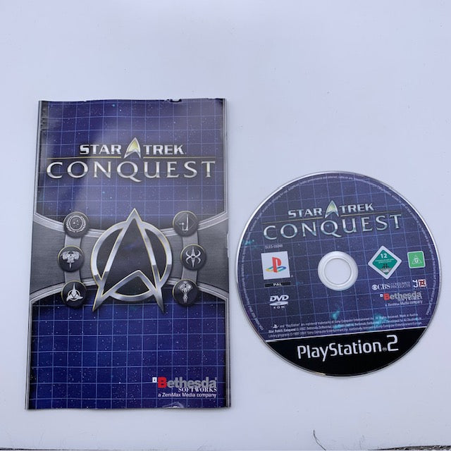 Star Trek Conquest PS2 Playstation 2 PAL ITA/SPA (USATO)