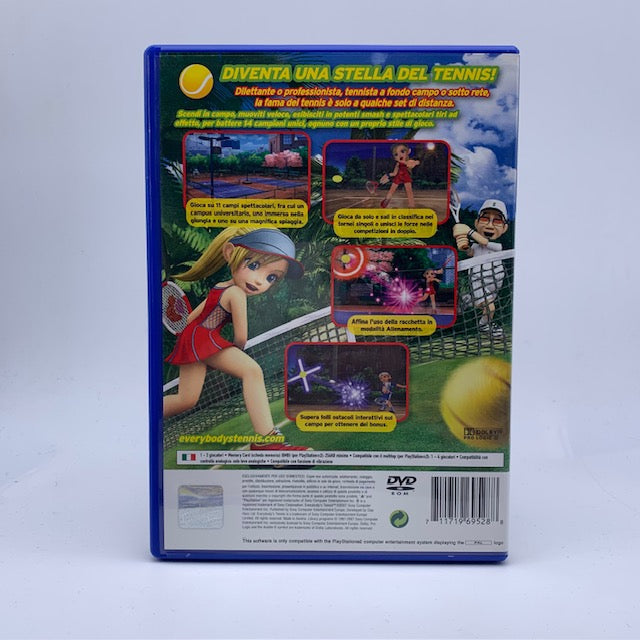 Everybody's Tennis PS2 Playstation 2 PAL ITA (USATO)