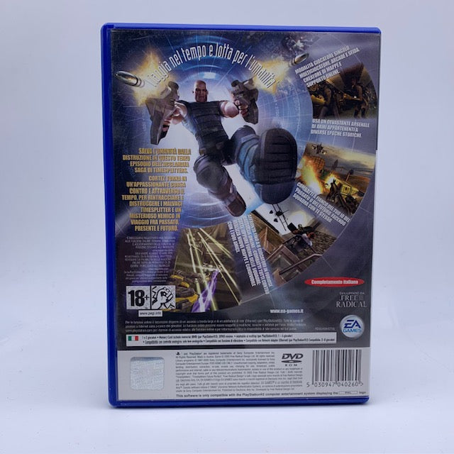 TimeSplitters Future Perfect PS2 Playstation 2 PAL ITA (USATO)