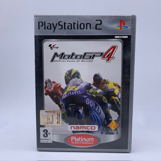 MotoGP 4 Platinum PS2 Playstation 2 PAL ITA (USATO)