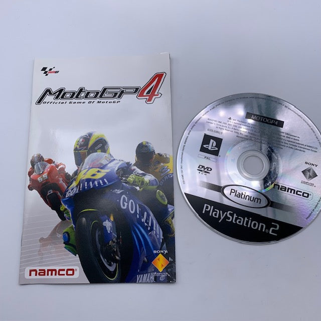 MotoGP 4 Platinum PS2 Playstation 2 PAL ITA (USATO)