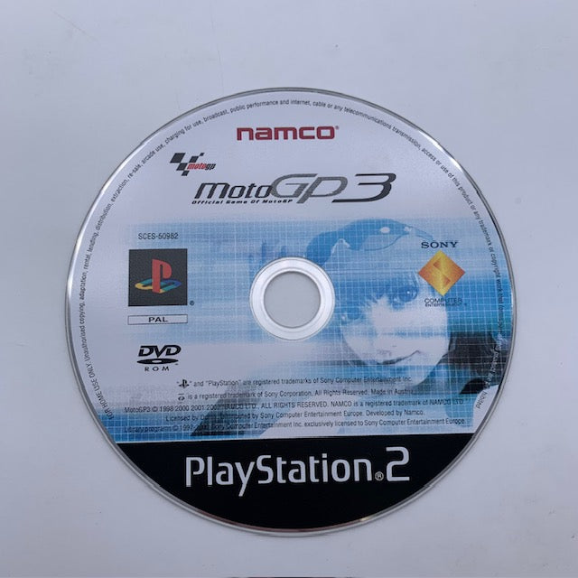MotoGP 3 PS2 Playstation 2 PAL ITA (USATO)