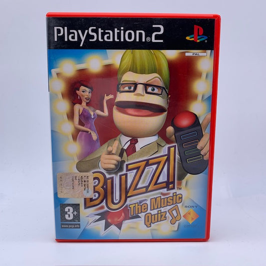 Buzz! The Music Quiz PS2 Playstation 2 PAL ITA (USATO)