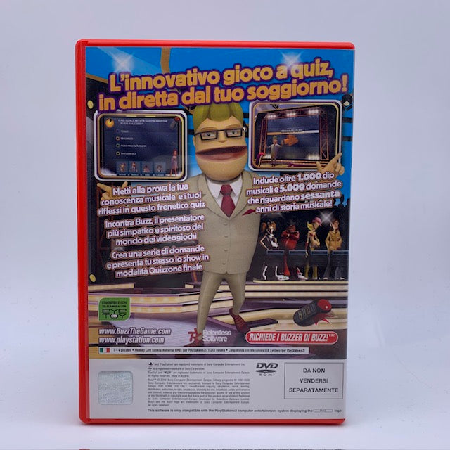 Buzz! The Music Quiz PS2 Playstation 2 PAL ITA (USATO)