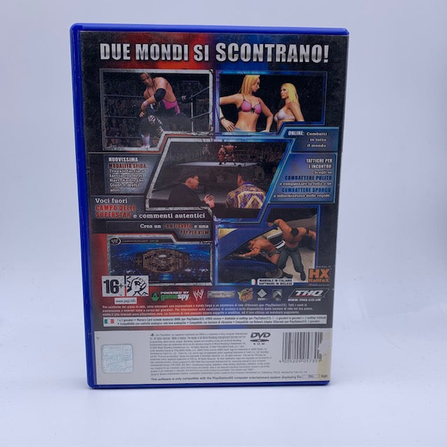 Smackdown! Vs Raw PS2 Playstation 2 PAL ITA (USATO)