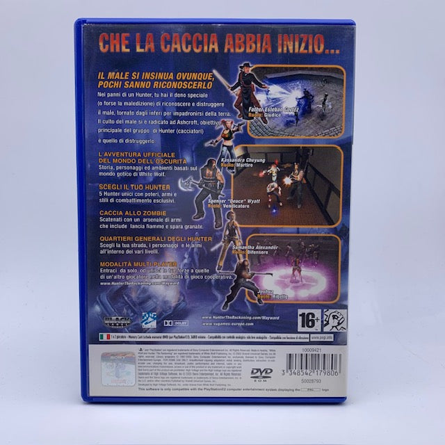 Hunter The Reconing Wayword PS2 Playstation 2 PAL ITA (USATO)