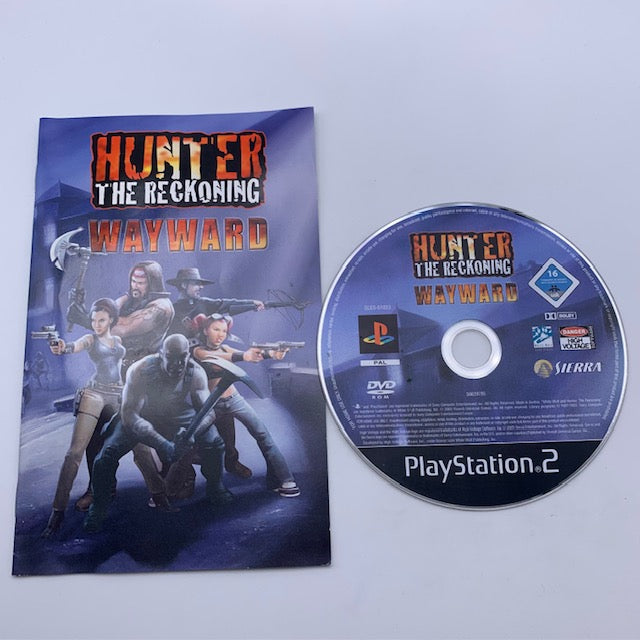 Hunter The Reconing Wayword PS2 Playstation 2 PAL ITA (USATO)