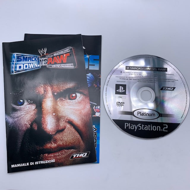 Smackdown! VS Raw Platinum PS2 Playstation 2 PAL ITA (USATO)
