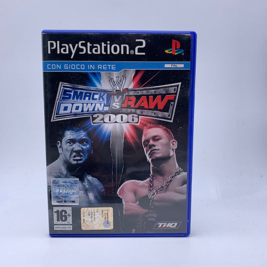 Smackdown! Vs Raw 2006 PS2 Playstation 2 PAL ITA (USATO)