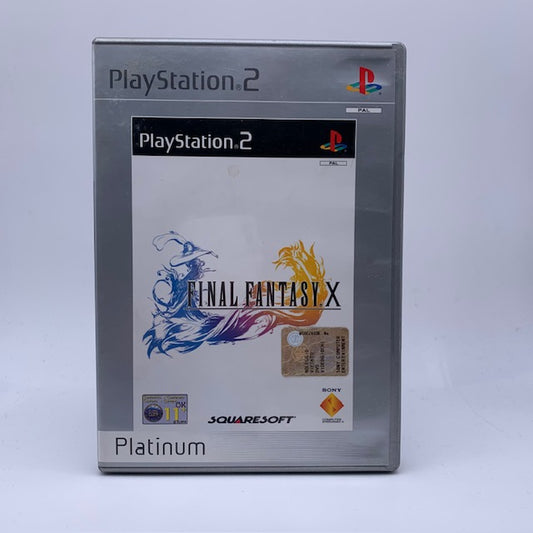 Final Fantasy X 10 Platinum PS2 Playstation 2 PAL ITA (USATO)