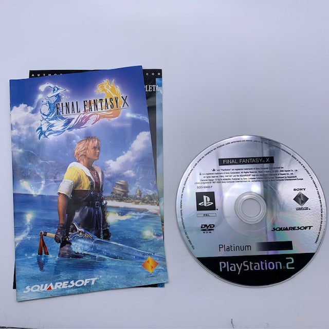 Final Fantasy X 10 Platinum PS2 Playstation 2 PAL ITA (USATO)