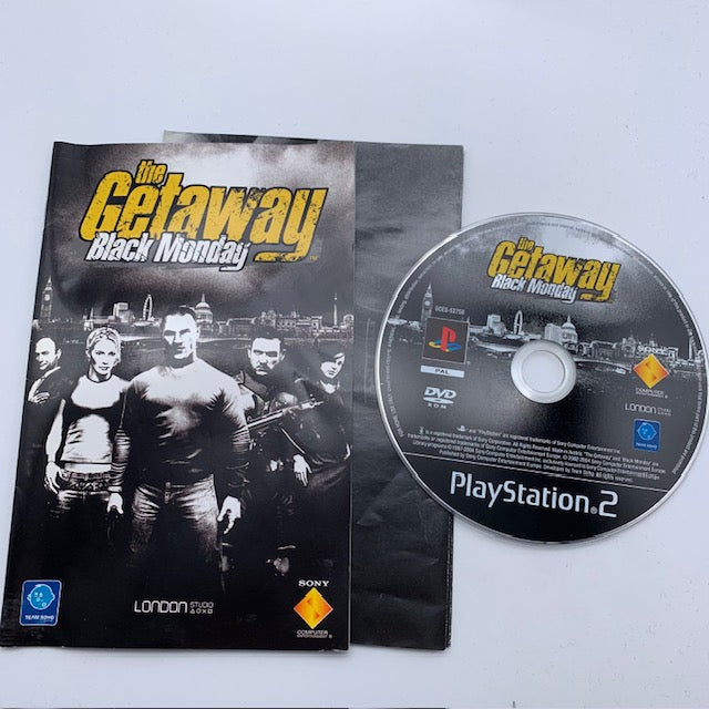 The Getaway Black Monday Platinum PS2 Playstation 2 PAL ITA (USATO)