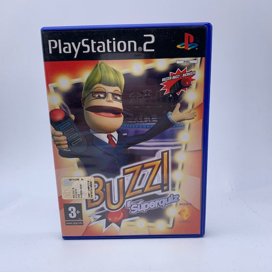 Buzz! Il Superquiz PS2 Playstation 2 PAL ITA (USATO)