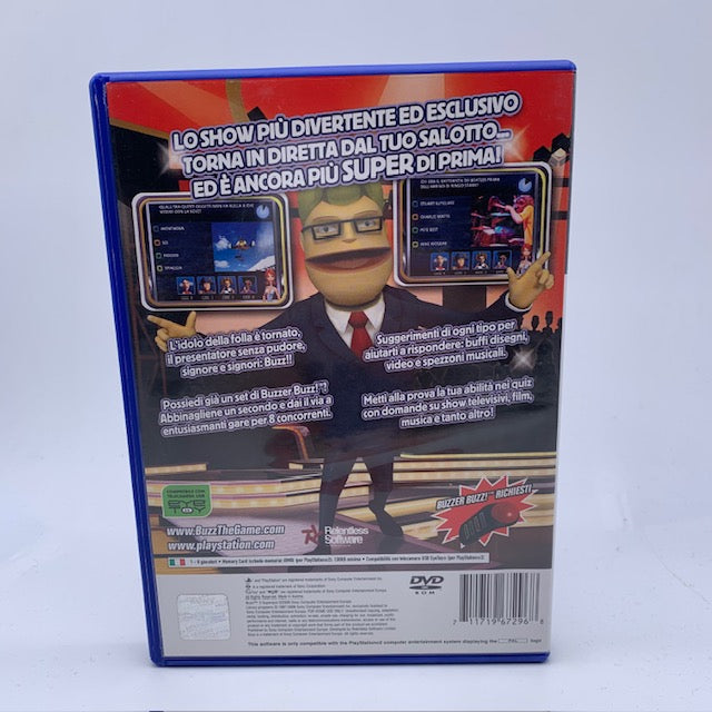 Buzz! Il Superquiz PS2 Playstation 2 PAL ITA (USATO)